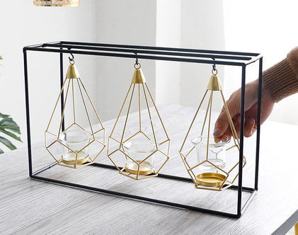 Light luxury candle holder