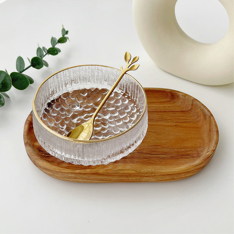 Exquisite Small Fruit Bowl Crystal Glass Sugar Water Bowl