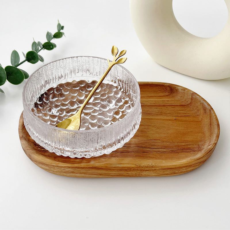 Exquisite Small Fruit Bowl Crystal Glass Sugar Water Bowl