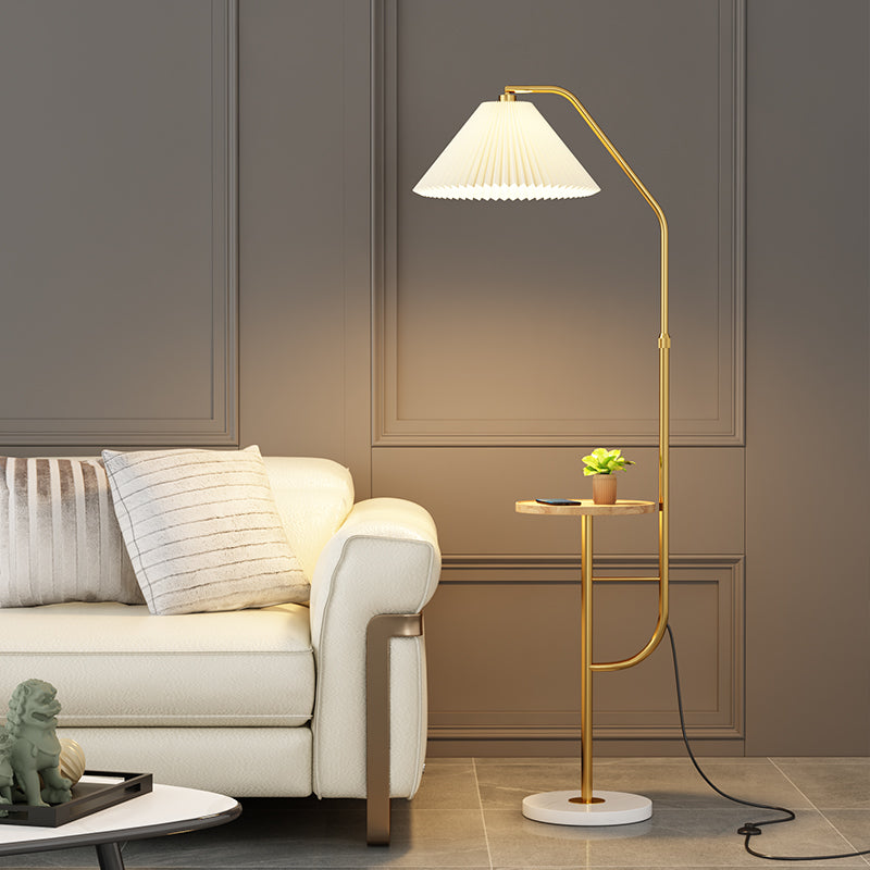 Nordic Floor Ins USB Wireless Charging Light Luxury Desk Lamp