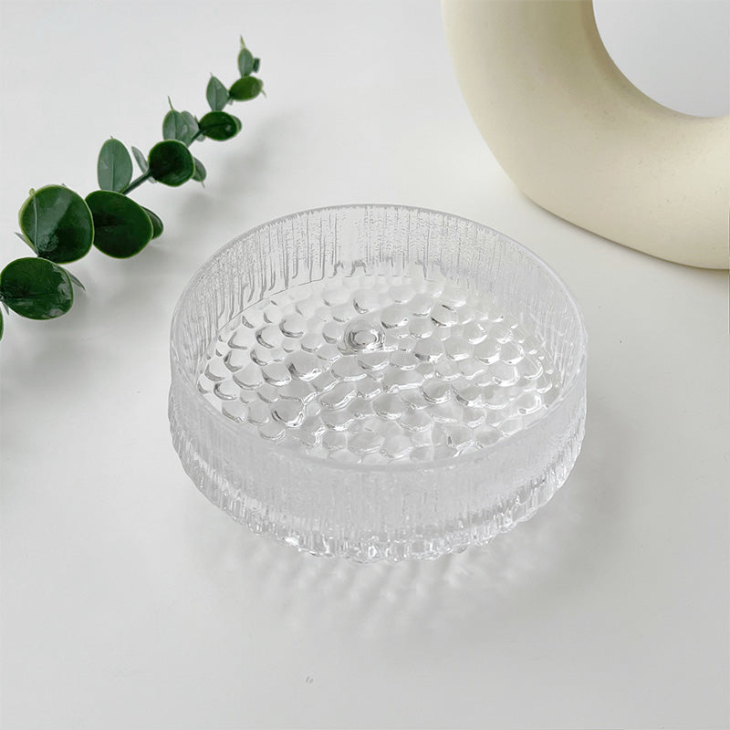 Exquisite Small Fruit Bowl Crystal Glass Sugar Water Bowl